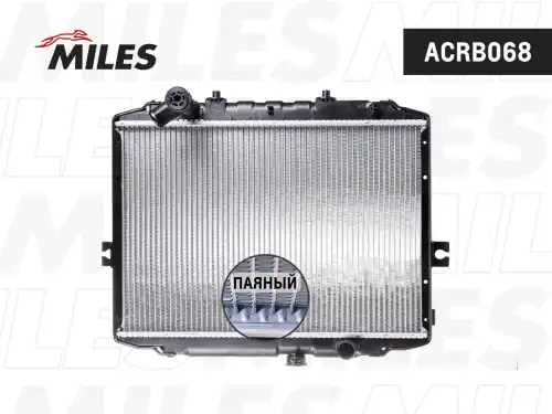 Радиатор системы охлаждения двигателя MILES ACRB068