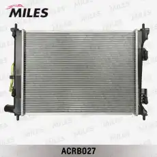 Радиатор системы охлаждения двигателя MILES ACRB027