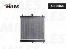 Радиатор системы охлаждения двигателя MILES ACRB064