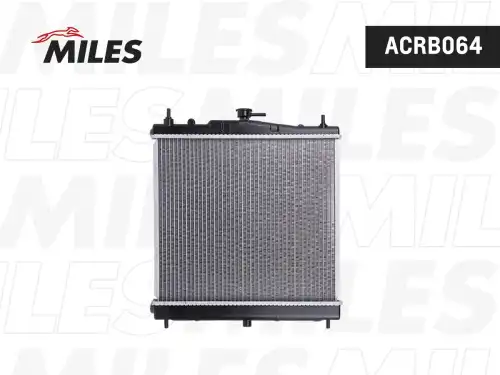 Радиатор системы охлаждения двигателя MILES ACRB064