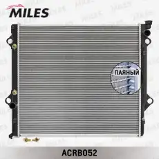 Радиатор системы охлаждения двигателя MILES ACRB052