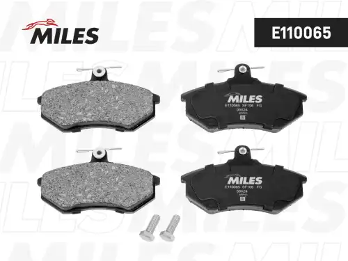 Тормозные колодки дисковые передняя ось MILES E110065