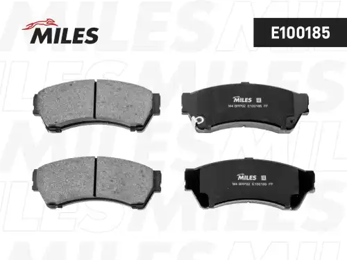 Тормозные колодки дисковые передняя ось MILES E100185