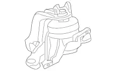 ОПОРА ТРАНСМИССИИ - 50870TA0A03 HONDA