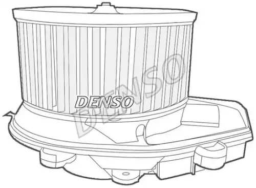 Вентилятор отопителя DENSO DEA02002