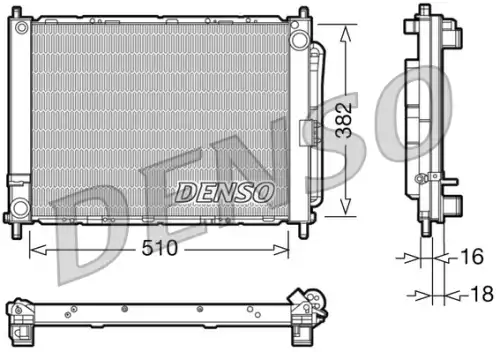 Cooler Module DRM23102 DENSO