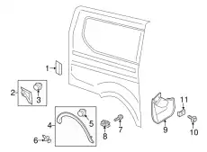 Деталь BK3Z6129396AA FORD
