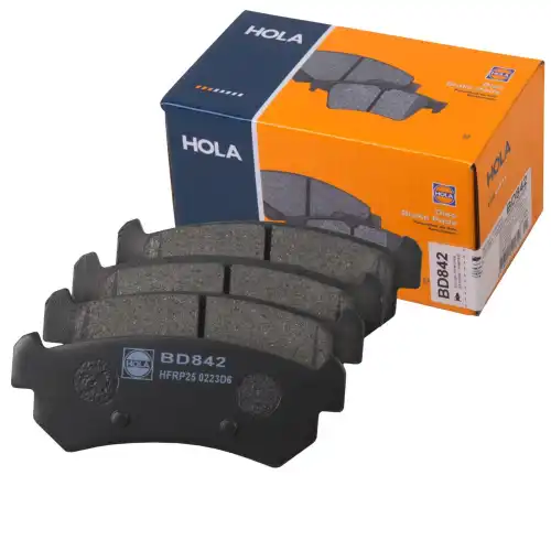 Тормозные колодки дисковые HOLA BD842