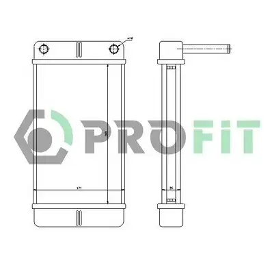 Интеркулер PROFIT PR 2092T1