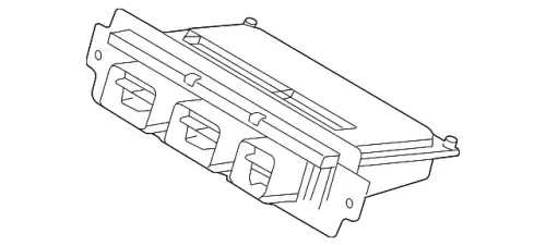 MODULE - ENGINE CONTROL - EEC DA8Z-12A650-AANP FORD
