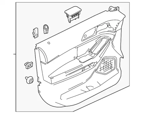 PANEL - DOOR TRIM - LOWER EB5Z-7823942-CA FORD