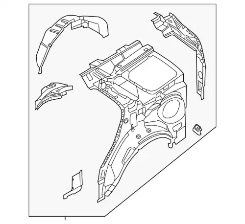 PANEL FB5Z-7827790-A FORD