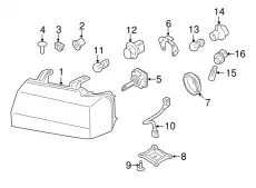 WIRE ASY DG1Z-13A006-A FORD