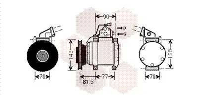 Шаровая опора VAN WEZEL 3200K216