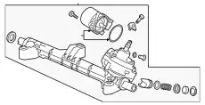 Рулевая рейка HONDA 53601T2FA94