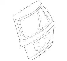 Lift Gate ! \07>12 MB GL 350 3.0L V6 164 740 17 05 64