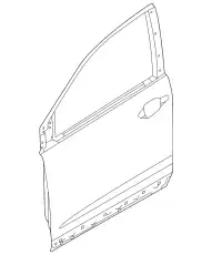 ПАНЕЛЬ ЛЕВОЙ ПЕРЕДНЕЙ ДВЕРИ 67050T0JX90ZZ HONDA