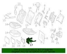 Adjuster !Left \14>20 MB S 450 3.0L V6 222 920 02 36