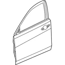 ПАНЕЛЬ ЛЕВОЙ ПЕРЕДНЕЙ ДВЕРИ 67050TZ3A90ZZ HONDA