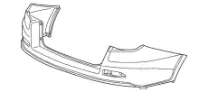 Бампер задний 04715TP6A80ZZ HONDA