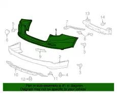 Бампер задний 04715TP6A80ZZ HONDA