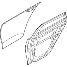 ДВЕРЬ 77003D4010 HYUNDAI