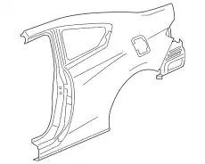 Крыло HONDA 04646T2FA90ZZ