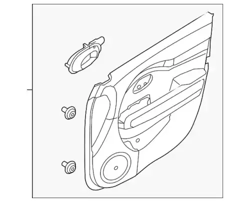 ВНУТРЕННЯЯ ПАНЕЛЬ ДВЕРИ 82308B2020DT2 HYUNDAI
