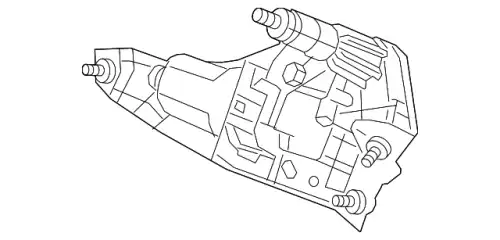 76710T0A003 МОТОР СТЕКЛООЧИСТИТЕЛЯ HONDA