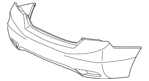 БАМПЕР ЗАДНИЙ 04715TR3A50ZZ HONDA