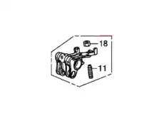 Коромысло клапана ГРМ HONDA 146205G0A00