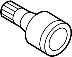 Шрус с пыльником 8V0498103 VAG