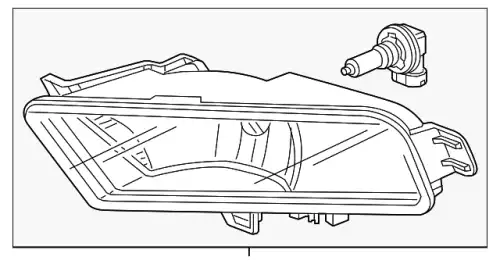 Фара противотуманная HONDA 33900T1WA11