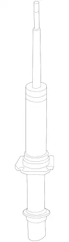 АМОРТИЗАТОР ПЕРЕДНИЙ ЛЕВЫЙ 51621TY4A02 HONDA