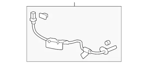 Датчик ABS HONDA 57470SZAA12