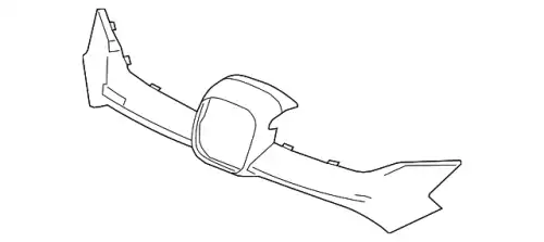 Решетка радиатора HONDA 71122T1WA01