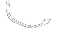 Решетка радиатора HONDA 71122TR3A01