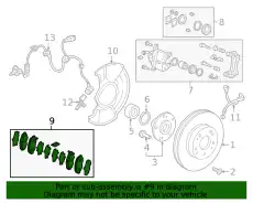 Тормозные колодки дисковые HONDA 45022TX4A02