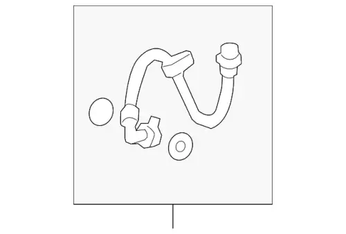 ШЛАНГ ТОРМОЗНОЙ 01464T0AA02 HONDA