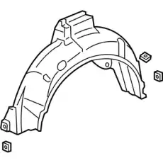 Крыло HONDA 74551SEA000