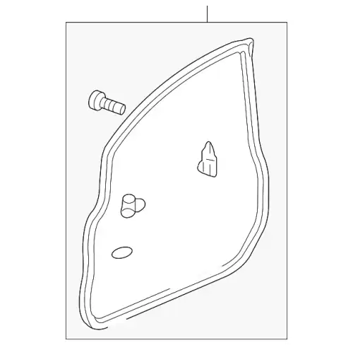 Ручка двери HONDA 72350TF0003