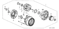 ШКИВ 31141RAAA01 HONDA