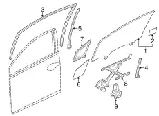 Стеклоподъемник  HONDA 72270TR0A01