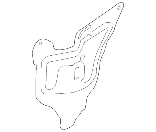 Уплотнитель двери HONDA 72821T0AA11