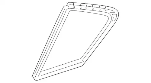 Уплотнитель двери HONDA 73491T2FY01