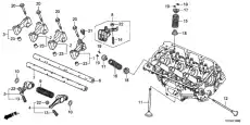 14711RYEA00 КЛАПАН ДВИГАТЕЛЯ ВПУСКНОЙ HONDA