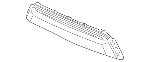 Решетка радиатора HONDA 71103SZAA50