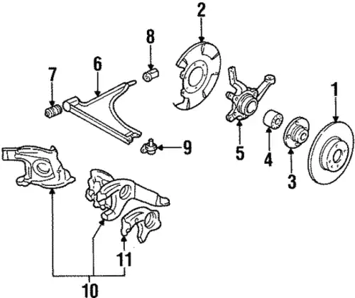 Шаровая опора PORSCHE 171407365F