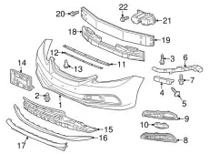 71117TR3A51 CVR, L- FR- FOGLIGHT HONDA