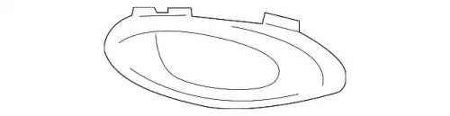71117TR3A51 CVR, L- FR- FOGLIGHT HONDA